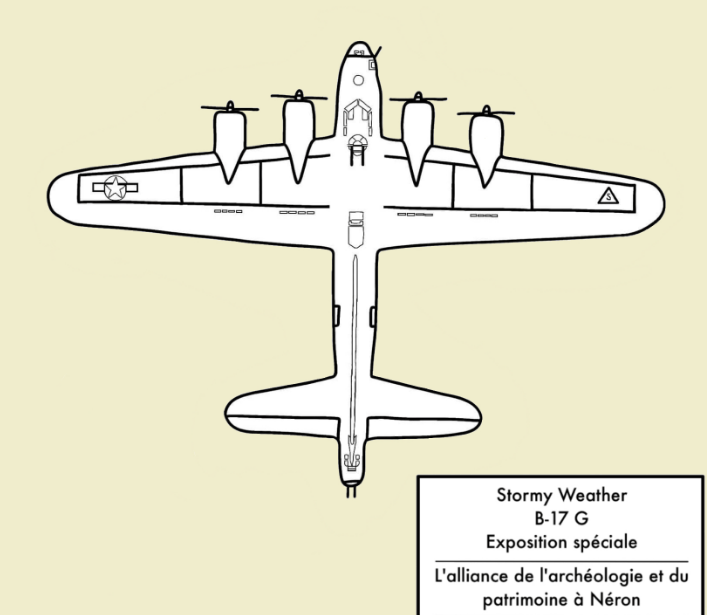 L&rsquo;histoire du Stormy Weather B-17 G, l&rsquo;avion américain qui s&rsquo;écrasa à Néron en août&nbsp;1944