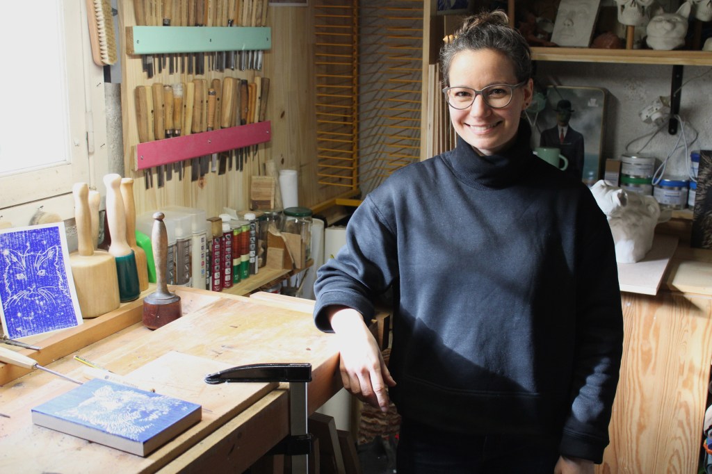 « Les Gens d’ici »: Mélanie Haudry, artisane sculptrice ornemaniste sur bois à&nbsp;Chartres